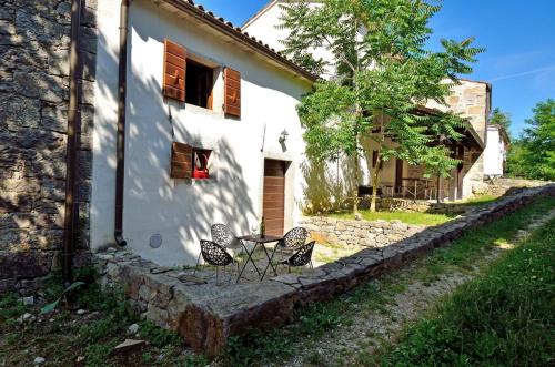 Κήπος έξω από το Traditional Stone House Kotli
