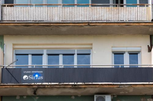 Μπαλκόνι ή βεράντα στο Studio apartman Sirius