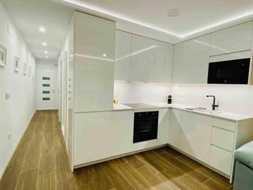 Η κουζίνα ή μικρή κουζίνα στο Apartamento al lado del Mar. Recién reformado.