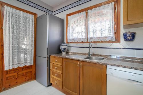 Kuchyň nebo kuchyňský kout v ubytování Casa Pista