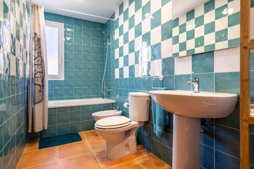 Kylpyhuone majoituspaikassa Bungalow completo