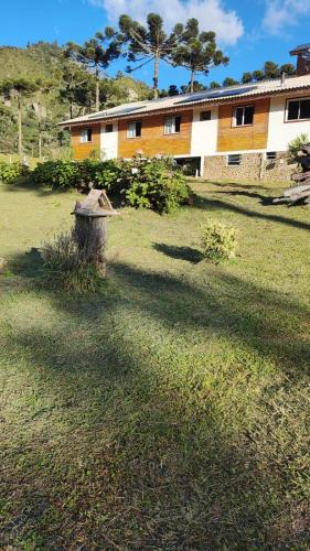 Taman di luar Hotel e Pousada Montanha Real