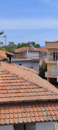 an overhead view of a roof of a building at SMILE in Platamonas