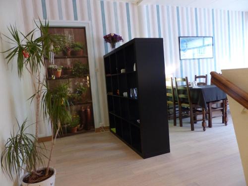 TV a/nebo společenská místnost v ubytování Hotel La Belle Etoile