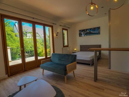 Studio Meublé à Bagneux, avec climatisation et parking payants