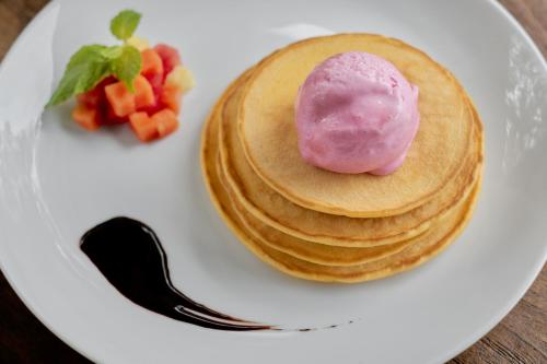 ヴィラの敷地内または近くでの食事または食べ物