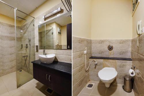 Un baño de FabHotel Chris - Nr Vydehi Hospital