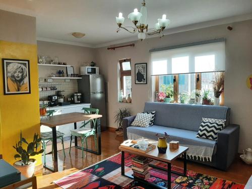 Køkken eller tekøkken på Cosy central apartment