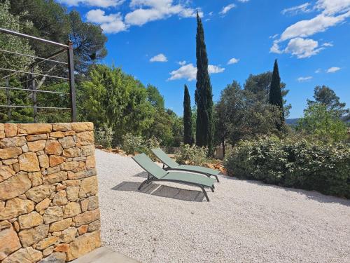 Κήπος έξω από το Suite Sieste en Provence