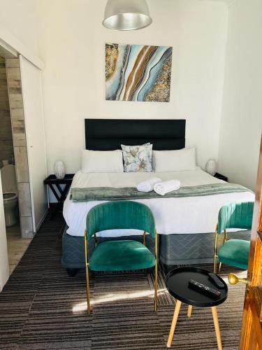 Ένα ή περισσότερα κρεβάτια σε δωμάτιο στο St Eve Lodge & Spa