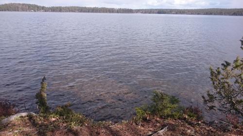 a view of a large body of water at Fridhem Coursecenter & Guesthouse in Stjärnsund