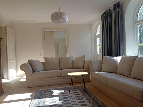 Posezení v ubytování Apartment in Danmark -Petersminde Exclusive Apartments