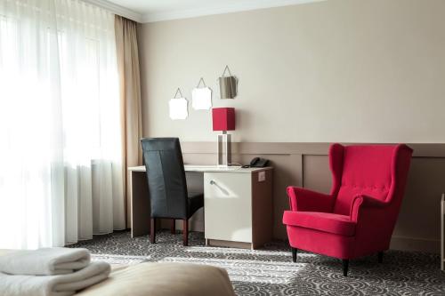 Ruang duduk di Hotel Cristal Park