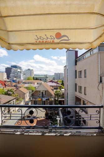 Balkoni atau teres di Daisi Sunset Hotel