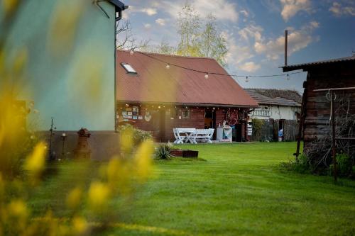 Zahrada ubytování Ranczo u Loni