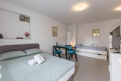 Køkken eller tekøkken på Lerose Apartman