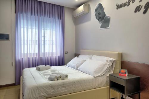 Postel nebo postele na pokoji v ubytování B&B Studio83 Pompei