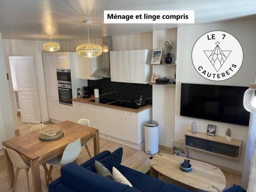 T3 moderne et cosy avec linge et ménage compris