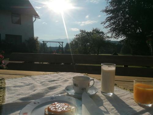 Un balcón o terraza en Ursprunghof