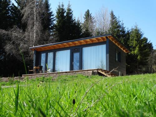 Lodge en bois chambre suite
