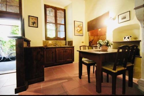 Köök või kööginurk majutusasutuses Casa La Corte