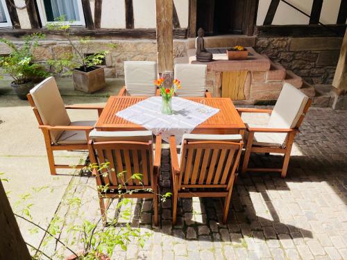 Fotografie z fotogalerie ubytování Auszeit - Historisches Ferienhaus in der Südpfalz v destinaci Dierbach