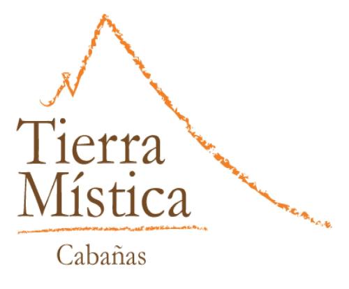 a sign for a theatre institute with a chain at Cabañas Tierra Mistica in Ushuaia