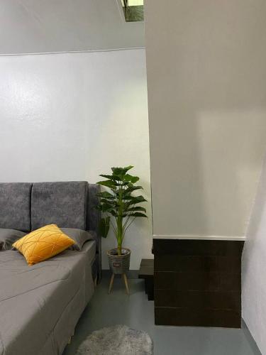 Χώρος καθιστικού στο Gemilang Guesthouse