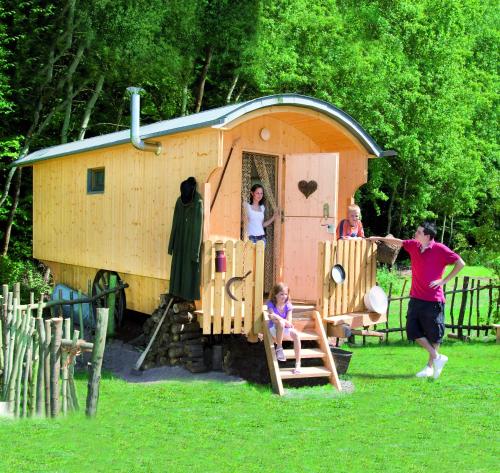 Zahrada ubytování Natur-Resort Tripsdrill