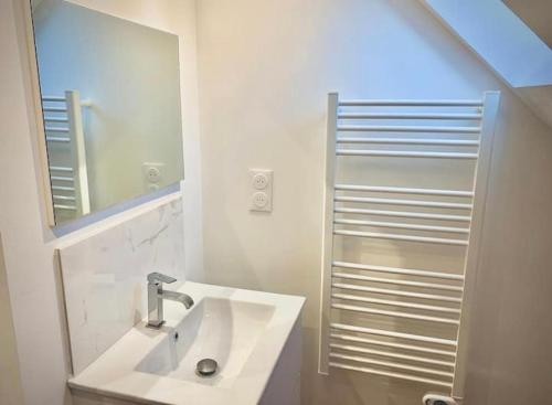 Kúpeľňa v ubytovaní Appartement rénové proche Gare