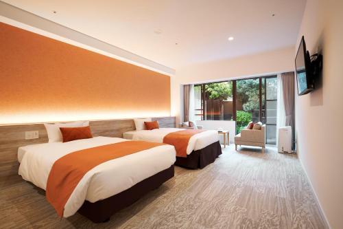 Cama o camas de una habitación en WeBase KAMAKURA