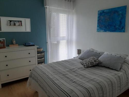 Postel nebo postele na pokoji v ubytování Appartement Seignosse, 2 pièces, 4 personnes - FR-1-239-935