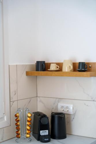 Cuisine ou kitchenette dans l'établissement Zaitun Luxury Suites