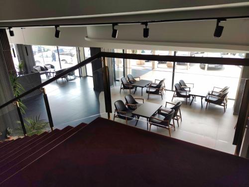 Ruang duduk di Oaza Hotel