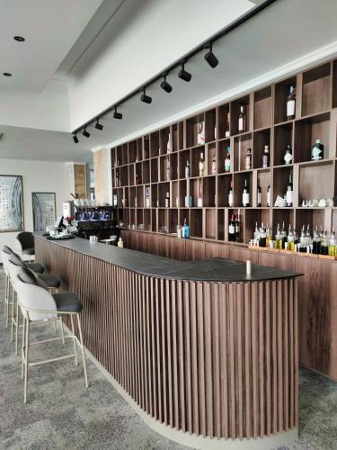 Restoran atau tempat lain untuk makan di Oaza Hotel