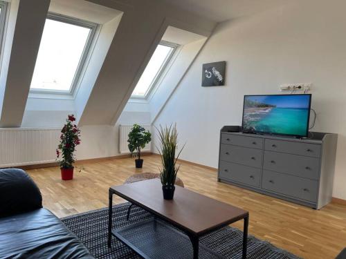 Dachgeschoss für 4 mit Terrasse