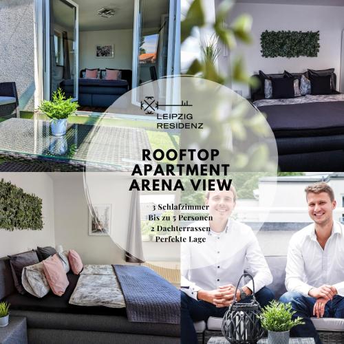Foto Leipzig-Residenz Waldstraße am Zoo und Red Bull Arena , Rooftop Apartment mit 2 Dachterrassen 1