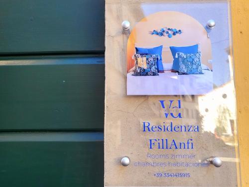 Certifikát, hodnocení, plakát nebo jiný dokument vystavený v ubytování Residenza FillAnfi