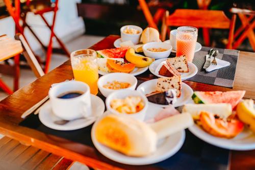 Mad på pensionatet eller i nærheden