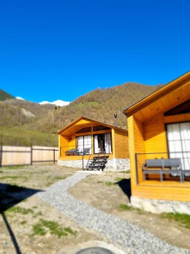 ヴィラから撮影された、または一般的な山の景色