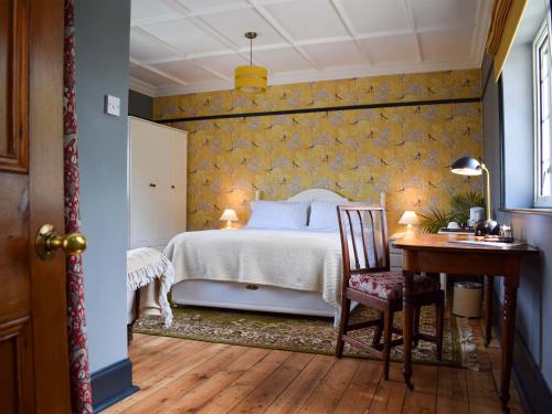 Postel nebo postele na pokoji v ubytování Elloe Lodge