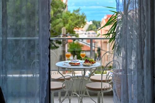 Balkón nebo terasa v ubytování Apartment Đaninovica II