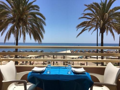 Terraza de ensueño en la playa