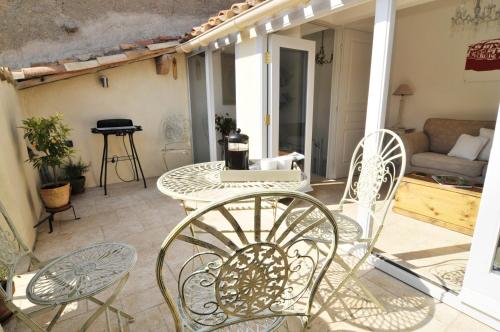Χώρος καθιστικού στο Chez LuLu Holiday Home
