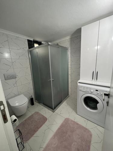 Koupelna v ubytování Ayliya köy evi