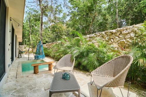 Zahrada ubytování Casa Bedouin Luxury 3BR A Zama Spa Private Pool