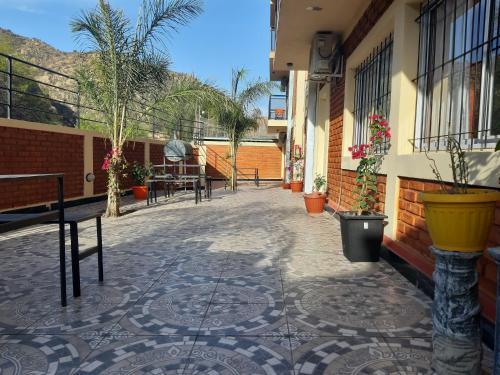Μπαλκόνι ή βεράντα στο Apart Hotel Chilecito