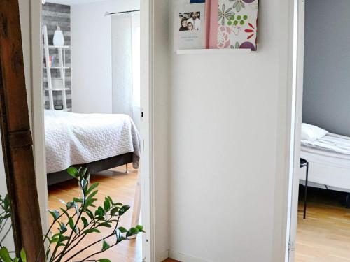 Llit o llits en una habitació de Holiday home Halmstad VII