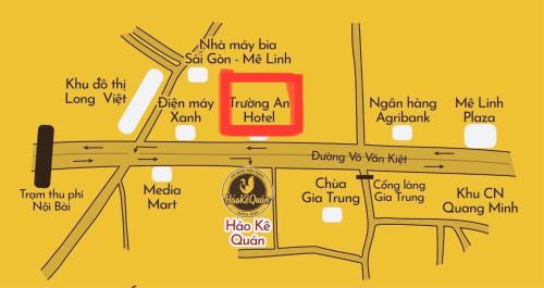 a diagram of the seating area at a baseball game at Truong An NoiBai Airport Hotel in Noi Bai