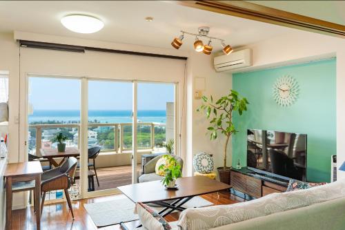 Χώρος καθιστικού στο Coral Resort Villa